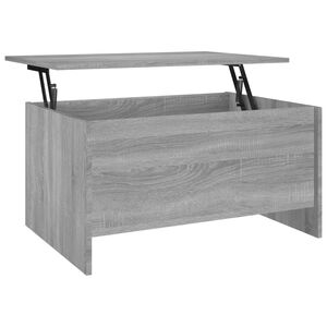 vidaXL Salontafel 80x55,5x41,5 cm bewerkt hout grijs sonoma eikenkleur