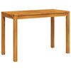 vidaXL Tuintafel 110x55x75 cm massief acaciahout