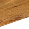 vidaXL Tafelblad met natuurlijke rand 140x60x2,5 cm massief mangohout