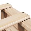 vidaXL Bedframe zonder matras massief grenenhout 120x190 cm