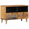 vidaXL TV-kast Naturel 70 x 33 x 46 cm Massief Mango Hout
