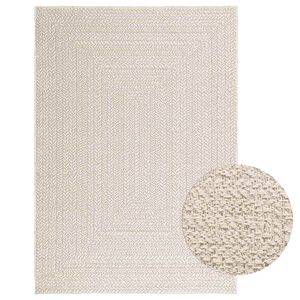 vidaXL Vloerkleed ZIZUR room binnen en buiten 120x170 cm jute look