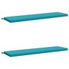 vidaXL 2-delige Bankkussens SOEST 2 st 100% Polyester Turquoise