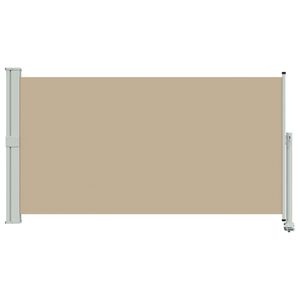 vidaXL Zijkant luifel 140 x 300 cm 100% polyester ijzer staal