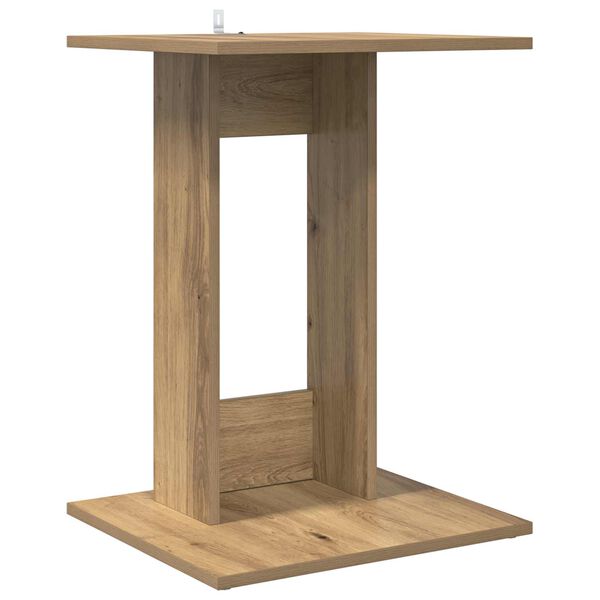 vidaXL Bijzettafel Artisan Eiken 45 x 40 x 62,5 cm Bewerkt hout