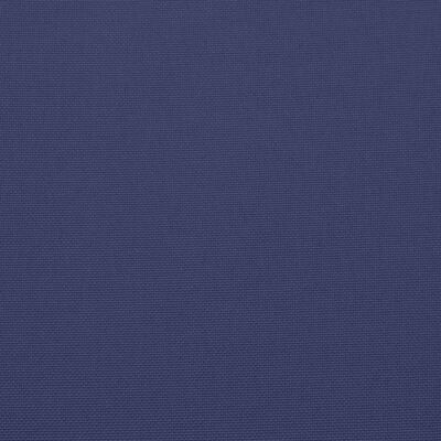 vidaXL Stoelkussens 6 st 50x50x7 cm oxford stof marineblauw