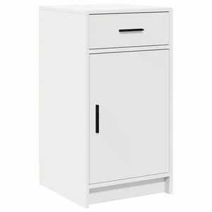 vidaXL Dressoir Wit 40 x 40,5 x 75 cm Bewerkt hout