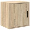 vidaXL Garagewandkast sonoma bewerkt hout eikenkleurig