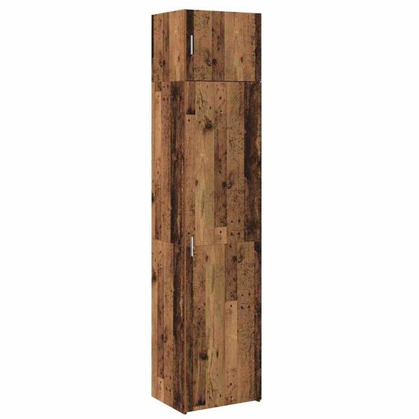 vidaXL Dressoir 3 pcs Oudhout