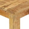 vidaXL Eettafel 110x55x76 cm massief mangohout
