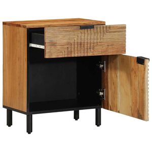 vidaXL Bed kast Bruin 50 x 33 x 60 cm Massief Acaciahout