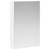 vidaXL Badkamer spiegelkast Wit 40 x 10,5 x 60,5 cm Bewerkt hout