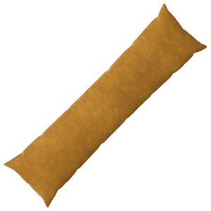 vidaXL Kussensloop HEERLEN Geel 40 x 145 cm Microfiber Fleece