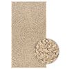 vidaXL Vloerkleed ZIZUR binnen en buiten 60x110 cm jute look