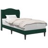 vidaXL Bedframe met hoofdeinde Donkergroen 80 x 200 cm Fluweel