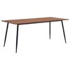 vidaXL Eettafel 180x90x75 cm MDF bruin