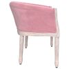 vidaXL Bankje 98x56x69 cm fluweel roze