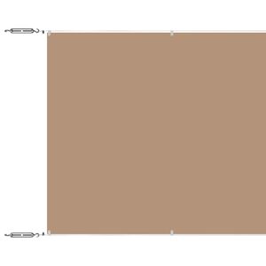 vidaXL Luifel verticaal 60x1200 cm oxford stof taupe