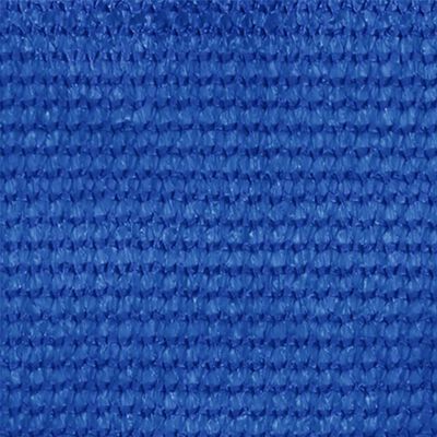 vidaXL Rolgordijn voor buiten 120x230 cm HDPE blauw