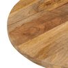 vidaXL Tafelblad ovaal 120x50x3,8 cm massief mangohout