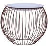 vidaXL Salontafel &Oslash; 51 cm goudkleurig