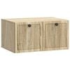 vidaXL Wandbeugel TV-kast Sonoma Eiken 59,5 x 41 x 30 cm Bewerkt hout