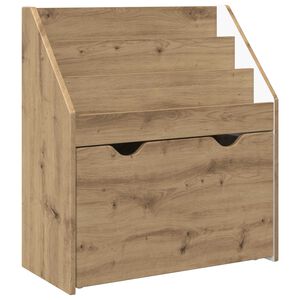 vidaXL Kinderen Boekenkast met lade Artisan Eiken 60 x 29,5 x 69 cm