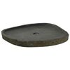 vidaXL Wasbak Grijs 65 x 50 x 6 cm Riviersteen