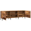 vidaXL Tv-meubel 150x30x50 cm bewerkt hout oud houtkleurig