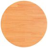 vidaXL Tafelblad rond &Oslash;50x2,5 cm massief grenenhout wasbruin