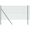 vidaXL Grond Fix Gelast Draadhek 25 x 1,2 m PVC-Coated Staal Groen