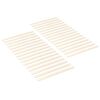 vidaXL Bedlat 32 st Naturel 90 x 6 x 1,3 cm Massief grenenhout