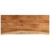 vidaXL Wastafelblad rechthoekig 140x60x2,5 massief acaciahout