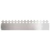 vidaXL Gazonranden 10 pcs Zilver 103 x 0,05 x 22 cm Roestvrij staal