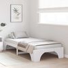 vidaXL Bedframe Wit 80 x 200 cm Massief grenenhout