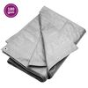 vidaXL Dekzeil 180 g/m&sup2; 6x10 m HDPE grijs