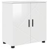 vidaXL Badkamer Kast Hoogglans wit 61 x 35 x 64 cm