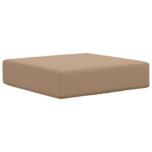 vidaXL Buiten Zitkussen Taupe 40 x 40 x 8 cm 100% Polyester