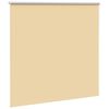 vidaXL Rolgordijn verduisterend 145x175 cm stofbreedte 141,6 cm beige