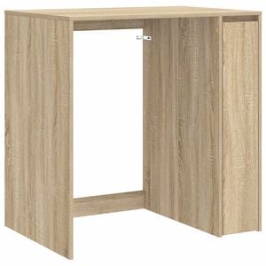 vidaXL Wasmachinekast Sonoma eiken 87 x 60 x 89 cm Bewerkt hout