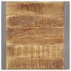 vidaXL Eettafel 70x70x75 cm massief ruw mangohout