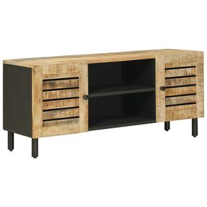 vidaXL Opslagkasten Naturel 105 x 33 x 46 cm Massief Mango Hout