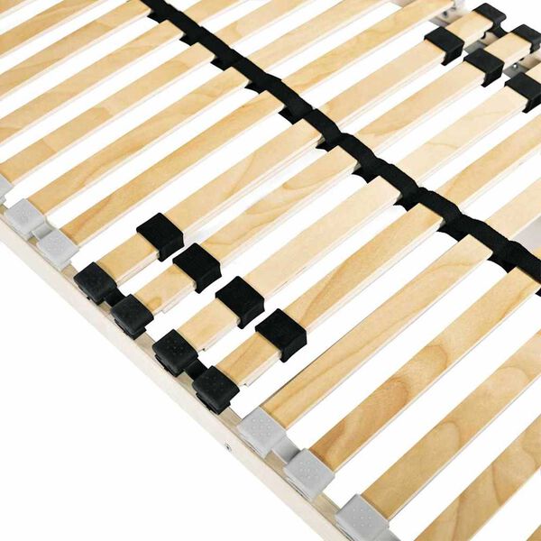 vidaXL Lattenbodem Bruin 90 x 190 cm Massief beukenhout