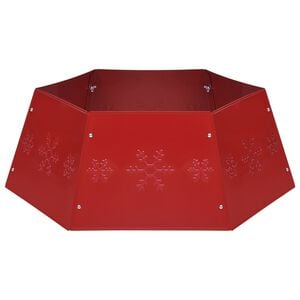 vidaXL Kerstboomrok &Oslash;68x25 cm rood