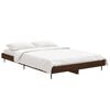 vidaXL Bedframe zonder matras bewerkt hout bruin eikenkleur 120x190 cm