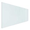 vidaXL Vuurplaats Glazen Plaat Transparant 120 x 50 cm Glas