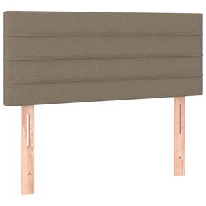 vidaXL Hoofdbord 80x5x78/88 cm stof taupe