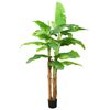 vidaXL Kunstboom met pot banaan 300 cm groen