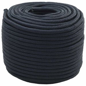 vidaXL Boottouw Koninklijk Blauw 500 m Polyester