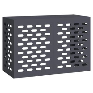 vidaXL Airconditioner hoes Antraciet 90 x 40 x 60 cm